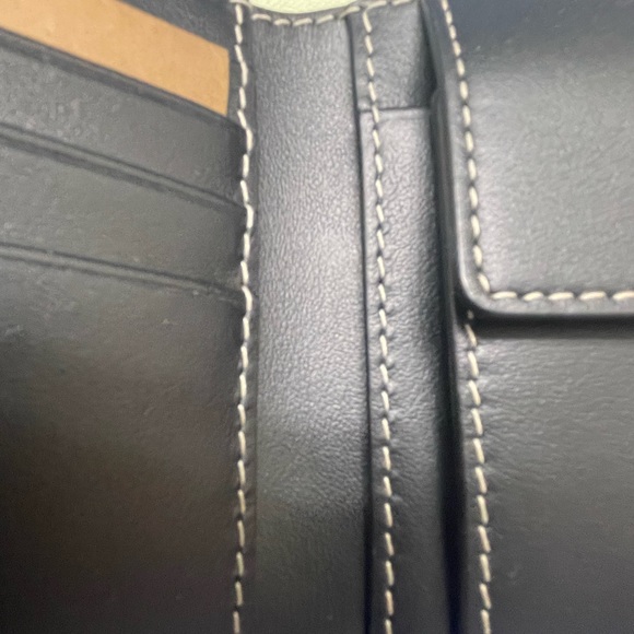 Burberry Mens Check Coated Canvas Bifold Wallet With Tags - Picture 7 of 9